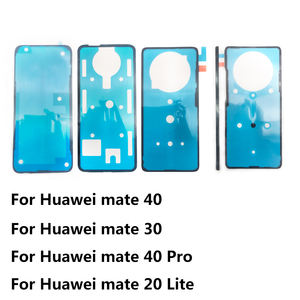Autocollant adhésif pour le dos du boîtier, colle pour le couvercle de la <span class=keywords><strong>batterie</strong></span> pour <span class=keywords><strong>Huawei</strong></span> P20 <span class=keywords><strong>P30</strong></span> P40 Lite Mate 20 30 Lite 40 <span class=keywords><strong>Pro</strong></span>, verre arrière, étui Nova 5t CE - Product Image 2