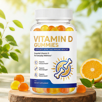 Complément Alimentaire Personnalisé Professionnel de Haute Qualité : Gommes de Vitamine D3 pour la Récupération Nutritionnelle et le Soutien Osseux des Adolescents et Adultes