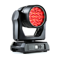 Projecteur LED mobile RGBW étanche IP65 GBR-WL1920IP pour extérieur, contrôle DMX512, stroboscope électronique pour DJ/Disco/Mariage/Club