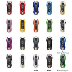 Clé de voiture à couleur changeante rouge/noir/or pour Macan 95B, Cayenne 92A, <span class=keywords><strong>Panamera</strong></span> 971, Cayman 718, Boxster 982, 911, Taycan - Product Image 5