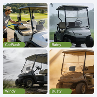 Housse de protection d'écran pour chariot de golf personnalisée, lavable et avec fonction tactile