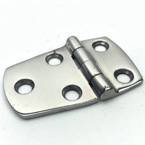 Stainless Steel Boat Deck Hinge 76x38mm Polished Marine Hardware For <b>Yacht</b> Repair - Product Image 3
