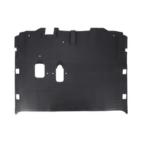 Tapis de sol EZGO RXV chariot de golf tapis de sol en caoutchouc noir remplacement OEM 601118 tapis de revêtement de sol à couverture complète