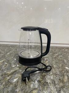 Bouilloire électrique en verre 2L avec bouton poussoir pour faire bouillir l'eau, marque chinoise, appareil de cuisine domestique - Product Image 2