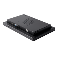 Moniteur tactile capacitif industriel à cadre ultra-fin - Noir intégré pour usage professionnel Interface USB/Série