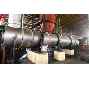 Equipo de Secado Rotatorio Industrial de Acero Inoxidable, Secador de Tambor Horizontal, Máquina de Secado de Polvo y Gránulos para Procesamiento de Minerales - Product Image 1