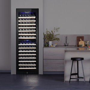 Vinoteca Refrigerada con Compresor de Calidad, 428L, 164 Botellas, Color Negro con Soportes para Copas, Personalizada de Fábrica Vinopro - Product Image 3