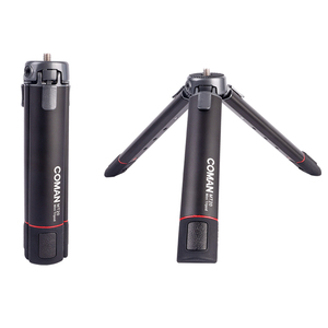 Coman MT-20 <span class=keywords><strong>Mini</strong></span> <span class=keywords><strong>Tripod</strong></span> S0 S1 Đầu 1/4 Inch Vít Lạnh Giày Núi Di Động Ảnh Tự Sướng Stick Chân Máy Cho Vlog Phát Sóng Trực Tiếp - Product Image 1