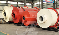 Différents modèles de mélange de sable de silice à chaleur indirecte électrique sciure de bois séchoir à trois tambours