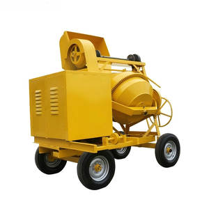 Mélangeur concret diesel portatif de 500L pour la petite trémie de construction avec la pompe de décharge manuelle pour soulever le mélange de ciment - Product Image 5