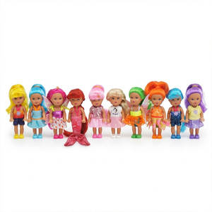 Poupées en vinyle de luxe de 10 cm, assorties, emballées en boîte ouverte, collection multi-styles, vente en gros en vrac - Product Image 1