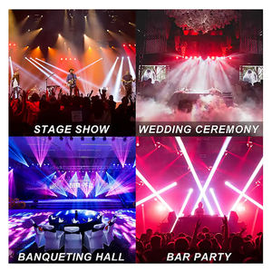 プロフェッショナル 230W ミニビーム 7R ムービングヘッド ディスコライト 機器 シャーピー DJステージ照明 DMX512 イベント カートン/フライトケース - Product Image 6