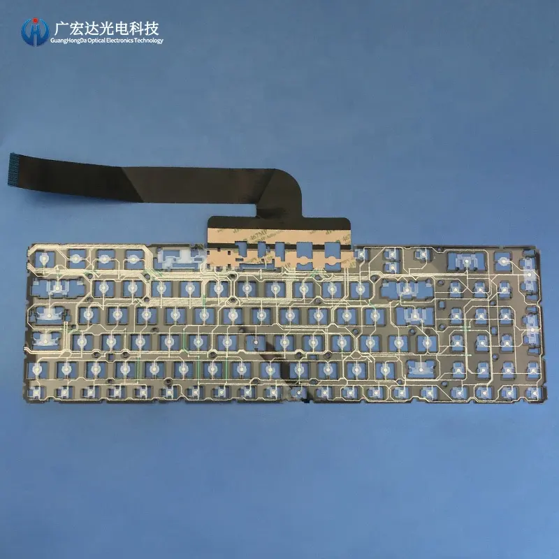 Pabrik OEM Saklar Membran Hewan Peliharaan, untuk 101 Tombol Keyboard Laptop