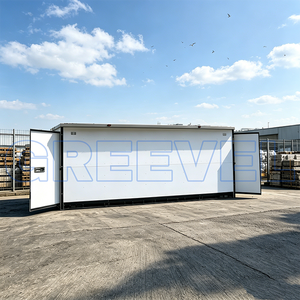 Conteneur de <span class=keywords><strong>stockage</strong></span> en acier Greevel de 20 pieds, design respirant, portes à double extrémité, cloisons amovibles pour des unités de <span class=keywords><strong>location</strong></span> flexibles - Product Image 4