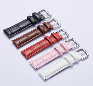 <span class=keywords><strong>Cinturino</strong></span> in vera <span class=keywords><strong>pelle</strong></span> <span class=keywords><strong>di</strong></span> mucca da 20mm con motivo a <span class=keywords><strong>coccodrillo</strong></span> <span class=keywords><strong>di</strong></span> alta qualità - Product Image 4