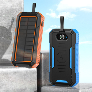 Prix d'usine Date Haute Capacité 30000Mah Solaire Étanche Sans Fil Power Bank Portable Power Bank - Product Image 5