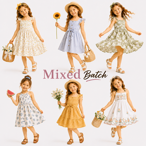 Thin Tulle Kids Summer Dress Sweet Girls Tutu Dress Bulk Random Mix <b>Mixed</b> Delivery - Product Image 1