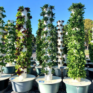 NEW Aquaponic Vertical Garden Tower Kit-Eco-Friendly & Easy Operate Indoor Growing System <b>Pump</b> 5/7/9 Layers ABS Durable Material - Product Image 6