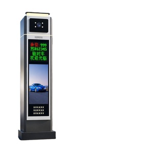 Système de barrière de sécurité automatique à bras articulé robuste, barrière de stationnement électrique à grande vitesse, contrôle d'accès pour allée - Product Image 1