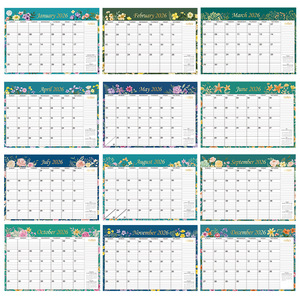 맞춤형 <span class=keywords><strong>2026</strong></span>년 달력, 창의적인 비즈니스 디자인, 컬러 인쇄, 오프셋 용지에 핫스탬핑 처리 - Product Image 4