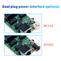 Module de commutateur PoE Ethernet rapide non géré 3 ports 10/100 Mbps, carte PCBA de commutateur réseau RJ45 OEM ODM avec entrée de tension large