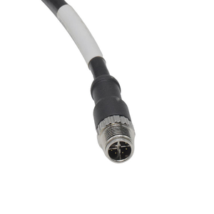 ขั้วต่อไฟฟ้าอะแดปเตอร์ขั้วต่อยานยนต์สำหรับ RJ45หัวต่อตัวผู้8ขาเป็น IP67กันน้ำ M12 x Code - Product Image 4