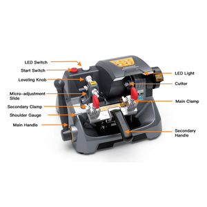 Xharse Condor XC-003 Manuel Anahtar Kesme Makinesi Anahtar Açma Makinesi Mekanik Anahtar Çoğaltma Aleti (Pil Yok) - Product Image 4