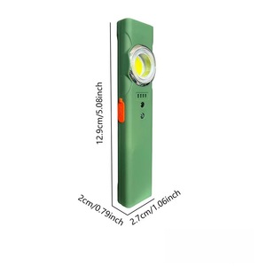 Linterna Magnética Portátil de Doble Fuente de Luz, 12.9 cm, LED, para Uso en Exteriores, con Pilas AAA - Product Image 1