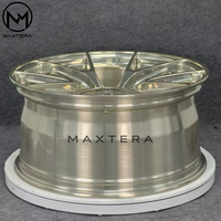 Rines de Aleación Maxtera Forged Custom VS5RS Poilseed Frozen Gold Style para Porsche, BMW, Camaro, Corvette, Mustang, GT-R, 370Z, Supra