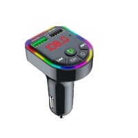 Reproductor Mp3 inalámbrico de alta calidad para coche, Radio USB con diente azul, tipo avanzado, descarga de música, F5High