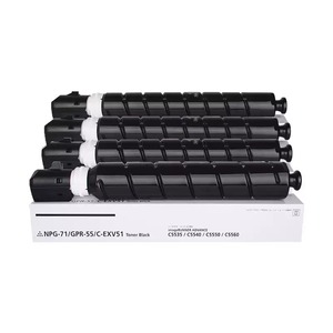 Cartucho de Tóner Compatible de Alta Calidad para Copiadora a Color NPG-<span class=keywords><strong>71</strong></span> GPR-55 C-EXV51 para IR C5535/C5540/C5550/C5560/C5735/C5740 - Product Image 4