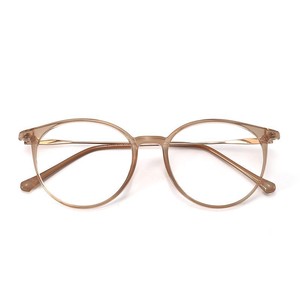 83085 Monture de lunettes ronde ultralégère TR90 noire, monture intégrale, protection anti-lumière bleue, unisexe, lunettes simples - Product Image 2