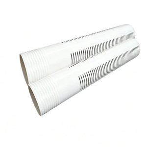 Vente d'usine : Tuyau d'eau en PVC de 110, 125, 160, 200 mm pour forage de puits, tube UPVC avec fentes et raccords - Product Image 1