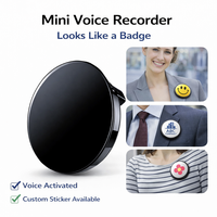 Mini enregistreur vocal USB, enregistreur audio activé par la voix, pendentif portable, MP3 WAV, enregistrement longue durée