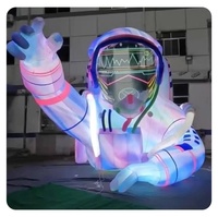 Vente directe d'usine, modèle d'astronaute gonflable géant pour la publicité et les événements promotionnels en plein air