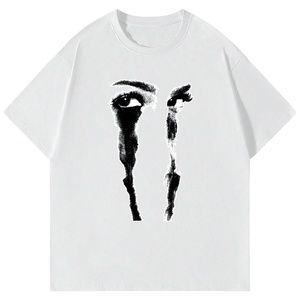 เสื้อยืดแขนสั้นผู้ชายทรงโอเวอร์ไซส์ ผ้าถัก พิมพ์ลายกราฟิกตัวอักษร ซิลค์สกรีน ระบายอากาศได้ดี ป้องกันรอยยับ น้ำหนัก 230 กรัม เหมาะสำหรับฤดูร้อน - Product Image 3