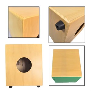 Tambor de madera para niños en caja, tambor de mano para adultos, <span class=keywords><strong>instrumento</strong></span> <span class=keywords><strong>musical</strong></span> en stock - Product Image 2