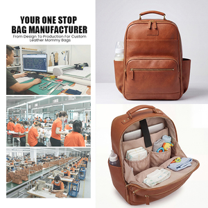 <span class=keywords><strong>Sac</strong></span> <span class=keywords><strong>à</strong></span> dos de maternité en cuir personnalisé, <span class=keywords><strong>sac</strong></span> d'allaitement, <span class=keywords><strong>sac</strong></span> de rangement pour bébé, <span class=keywords><strong>sac</strong></span> de voyage, <span class=keywords><strong>sac</strong></span> <span class=keywords><strong>à</strong></span> dos minimaliste, fabricant OEM ODM - Product Image 1