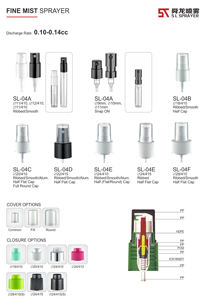 Pulverizador de bomba de plástico de 24mm Pulverizador de niebla de plástico al por mayor con tapa - Product Image 6