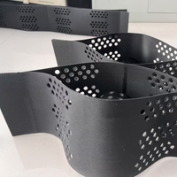 Высокопрочные геосетчатые панели из HDPE для защиты склонов и стабилизации дорожного основания