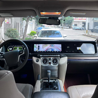 ZWNAV Pantalla Triple de 36.9 Pulgadas para Toyota Land Cruiser LC200 2008-2015, Actualización LC500, Radio para Auto Android 14, Carplay, DSP, GPS, 4G/WiFi, OEM