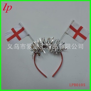 British Flag <b>Headband</b> <b>Plastic</b> Decorative Party Accessory For Events LPB0040 - Product Image 2