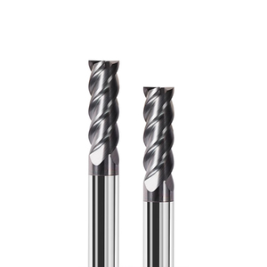 Other Other Bibo Hrc58 D1-4*50/d4*12*75/d4*20*100 Square Milling Cutters Black Nano Coating 4-flutes Endmill Suitable Steel Cnc - Product Image 3