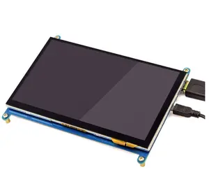 热电容式7英寸1024x600液晶触摸屏显示器覆盆子Pi 3触摸屏制造商