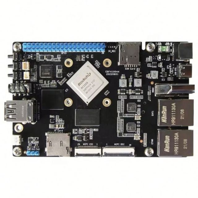 Card Computer RK3568 Development Board Artificial Intelligence Linux Learning Board LBC2(4+32G)