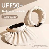 Nouveau gros grand bord Protection UV crème solaire seau casquettes pour femmes plage pêche pare-soleil chapeaux pour le sport et le cyclisme