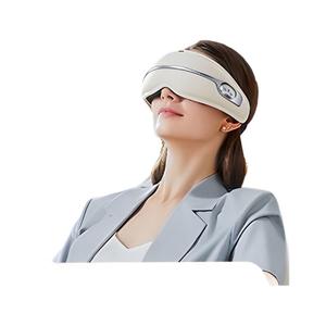 Masajeador de Ojos de Zafiro Alemán Blanco, Recargable por USB, Compresa Térmica, Alivia la Fatiga, Uso para Adultos - Product Image 6