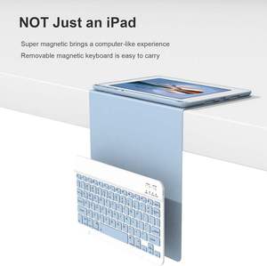 ABS Slim Portable bluetooth Wireless <b>Keyboard</b> Reasonable Price Magic <b>Keyboard</b> Smart Folio <b>Keyboard</b> case for ipad Pro 11 air 10.5 - Product Image 4