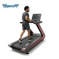 Tapis roulant commercial de haute qualité avec écran tactile, équipement de fitness cardio pour salle de sport commerciale