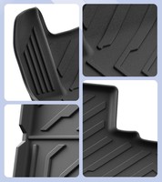 Tapis de sol et tapis de coffre en TPE écologique style moquette pour BYD Yuan UP 24-25 – Vente en gros
